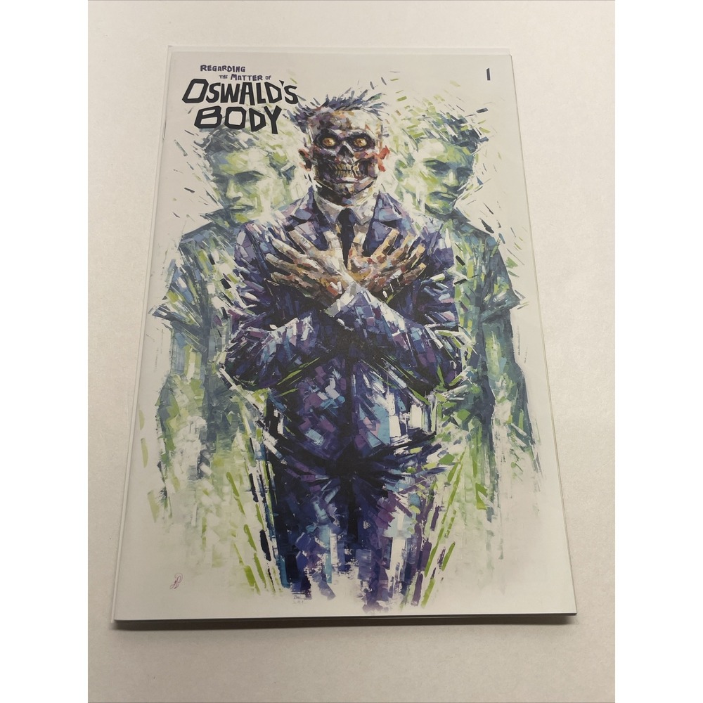 Regarding The Matter Of Oswald's Body # 1 - ComicTom101 - Desjardins Variant - Picture 2 of 11
